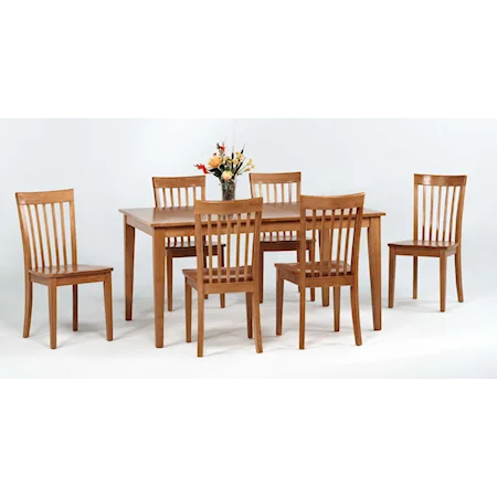 7 Piece Table and Chair Set